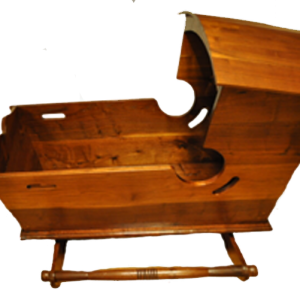 walnut cradle